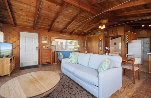 Butler Beach House | Pet Friendly Oceanfront Cottage -Deck Dining+ Direct Access Path to the Beach!