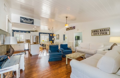 Anna Maria House | Pet Friendly Private Home with Heated Pool, Close to Shopping