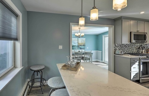 Revere House | Pet-Friendly Revere Getaway, Steps from the T!