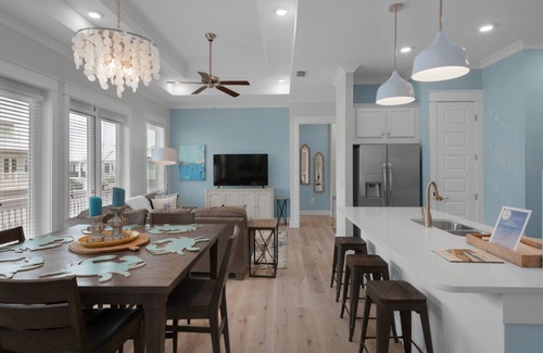 Panama City Beach House | Pet Friendly Townhome in Prominence w/Golf Cart + Free Attraction Tickets!