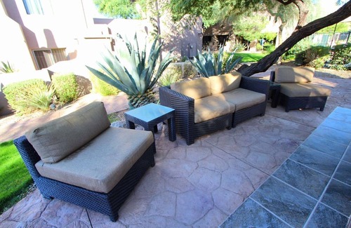 Cave Creek Condo | Pet-Friendly Villa in Cave Creek w/Spa Patio