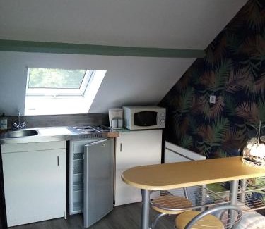 Neuilly House | Petit Studio Mansardé - 2 lits simples