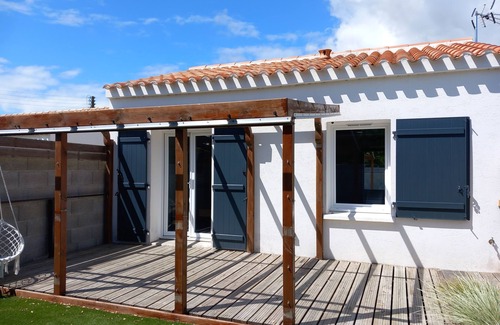 La Barre-de-Monts House | Petite Maison Neuve D'une Chambre Avec Jardin Clos Sans vis à Vis- Wifi Gratuit