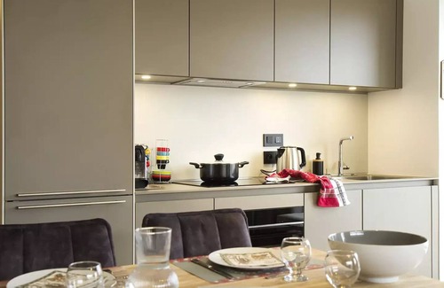 Bergers Apartment | PHOC24 Wohnungsblick sehr sonnige Pisten