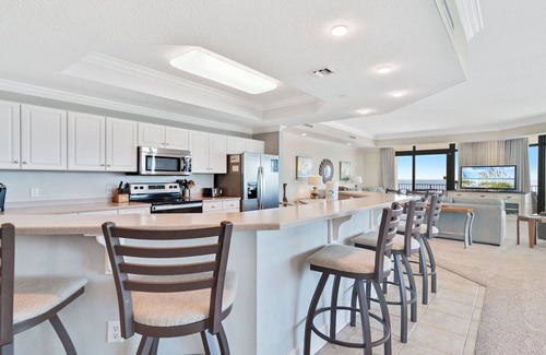Orange Beach Condo | Phoenix West, 8th Floor. Parking level! Lazy River/Water Slide