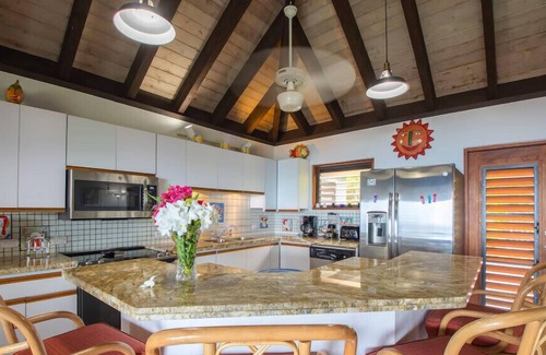 Spanish Town Villa | Piccolo Del Sole in Mahoe Bay by Personal Villas - Overlooking the Sea
