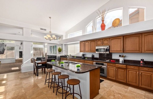 Foothills House | Pick Me! Family/Senior Friendly Single Level w/FREE Heated Pool, Spa, Billiards
