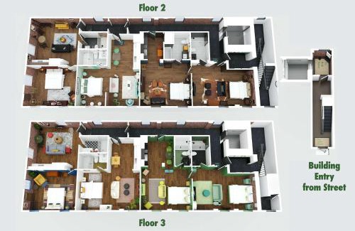 Covington Apartment | Pickle Factory Eight Unforgettable Rooms Sleeps 16