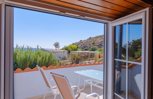 Volissos Villa | Picturesque gated beach-front private villa on lush estate!