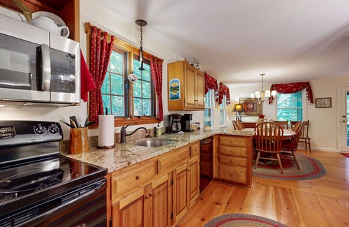 Center Harbor House | Picturesque Squam Lake House: beach/dock access & dog friendly