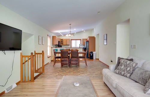 Eagle River House | Pier, Catfish Lake Access: Eagle River Getaway!