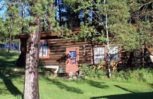 Custer Cabin | Pine Crest- Historic 3 bedroom Log Cabin built in the 1930's by the CCC.