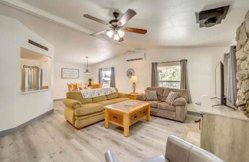 Pine House | Pine Home with Decks and Grill Less Than 1 Mi to Downtown!