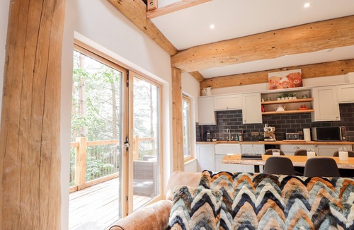 Grantown-on-Spey Cottage | PINE MARTEN LODGE, pet friendly, with hot tub in Nethy Bridge