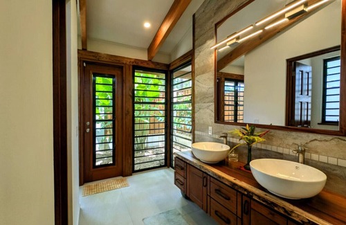 Blancaneau Villa | Pine ridge retreat villa w/pool & waterfall