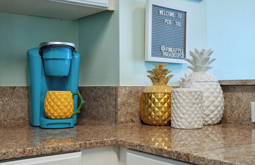 Panama City Beach Condo | Pineapple Paradise - Gulf Front 1BD + Bunk, 2BA, Sleeps 6 in Shores of Panama