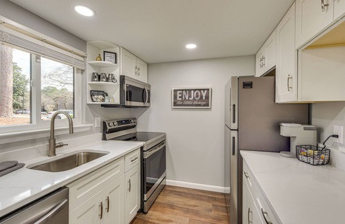 Pinehurst Apartment | Pinehurst Lake Condo: Water View & Community Perks
