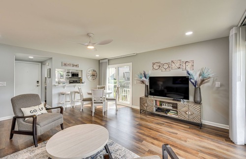 Pinehurst Apartment | Pinehurst Lake Condo: Water View & Community Perks