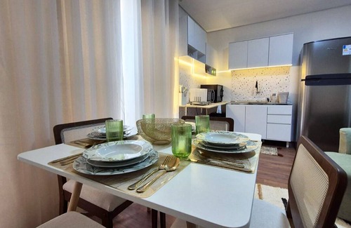 Pinheiros Apartment | Pinheiros: Practical apartment with great location, hot tub and supplies.