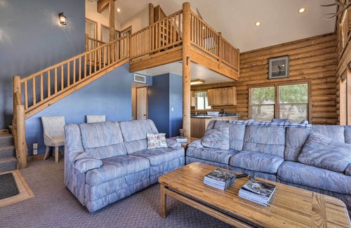 Pioche Cabin | Pioche Family Cabin w/View - Walk to Main St!