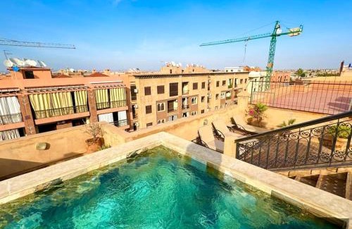 El Hara Apartment | Piscine Guéliz Center Yoga