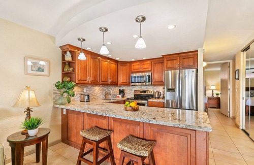 Honokowai Condo | PK D304 Remodeled Kaanapali Condo Ocean Views Pool AC