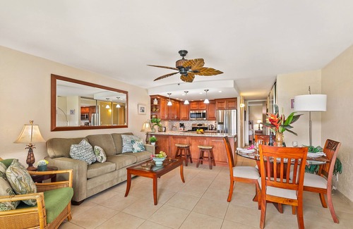 Honokowai Condo | PK D304 Remodeled Kaanapali Condo Ocean Views Pool AC