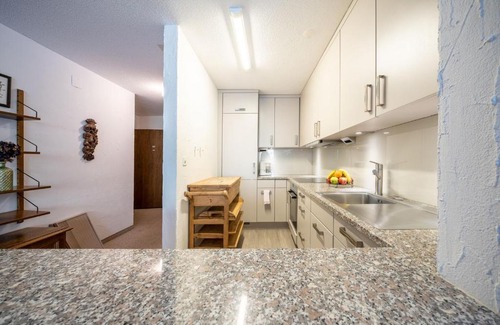 Vulpera Apartment | PL 204 Geraeumige 3,5-Zimmer-Wohnung im Haus Plavna mit grossem Balkon
