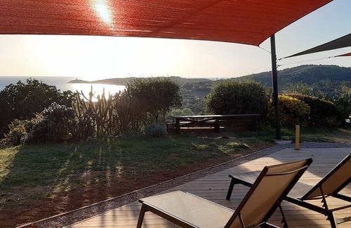 Cargese House | Plage du Péro Sea view, ground floor with private garden- Jacuzzi