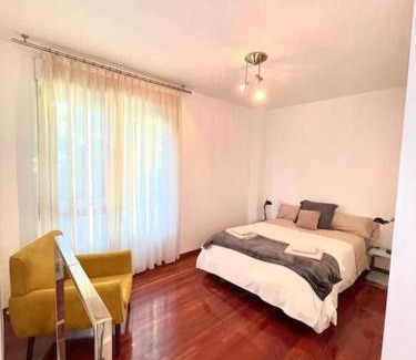 Penacastillo Apartment | planta baja-jardín-Parking