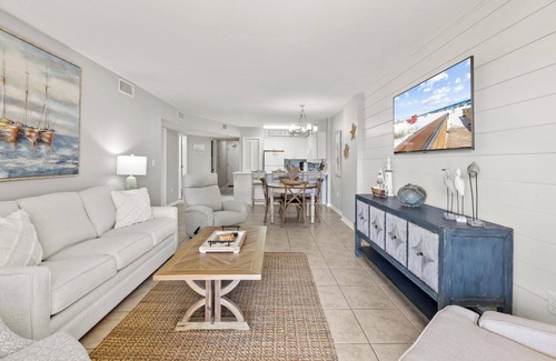 Fort Morgan Condo | Plantation Palms unit 6104 Updated Ground Floor unit