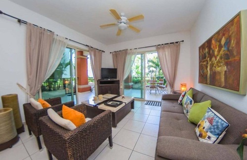 Nuevo Vallarta Apartment | Playa Royale Ground Floor 1 Bdrm Condo! Patio!