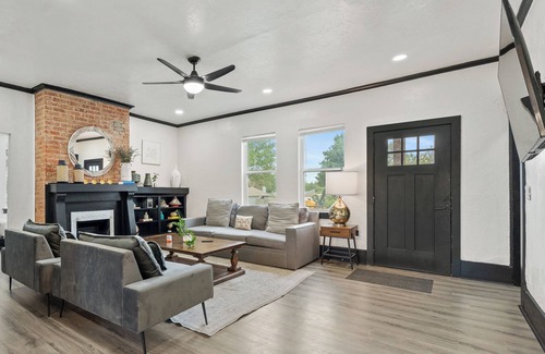 Central Oklahoma City House | Plaza District 6BR Oasis Walk to Art Food 15