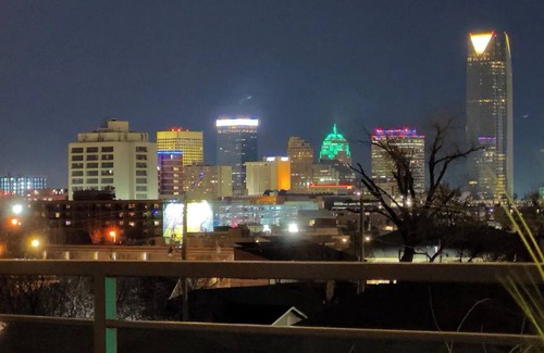 Central Oklahoma City Apartment | Plaza Penthouse w/Rooftop Terrace - a 5 min. walk to the historic Plaza District