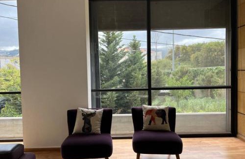 Duhur ash Shuwayr Apartment | Pleasant 1BR apt with green views - Jamhour