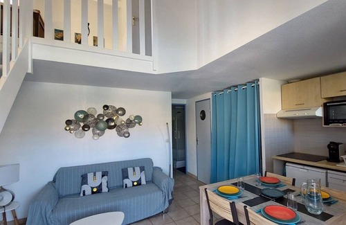 Sainte-Marie-la-Mer House | Pleasant air-conditioned family villa with shared pool, a stone's throw from the sea