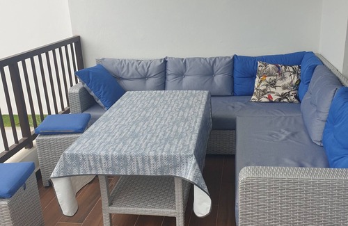 Cabo Negro Apartment | Pleasant & spacious apartment with two large balconies overlooking two swimming pools