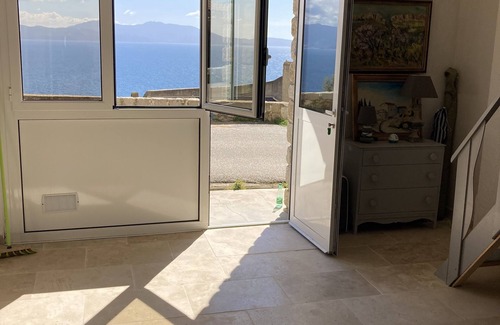 Cargese Apartment | Pleasant studio with mezzanine, magnificent view of the Port of Cargèse