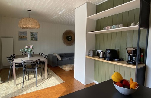 Claouey House | Pleasant wooden house with character, design decoration and swimming pool
