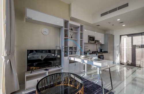 Motor City Apartment | Pleasing Studio Apartment in Miraclz Tower, Arjan-Dubailand by Deluxe Holiday Homes