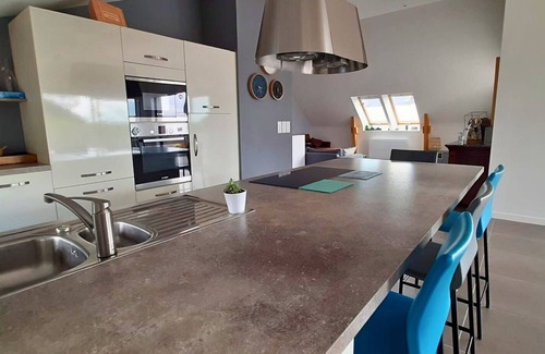 Planguenoual House | Pléneuf Val André, beach, 20 meters from the sea at Port Morvan Maison Planguenoual