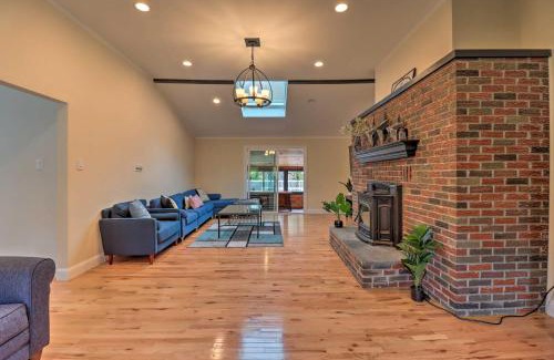 Stroudsburg House | Pocono Home with Hot Tub, Fireplace, and Game Room!