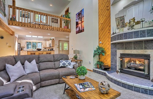 Locust Lake Village House | Pocono Lake Paradise w/Private Beach & Dock!