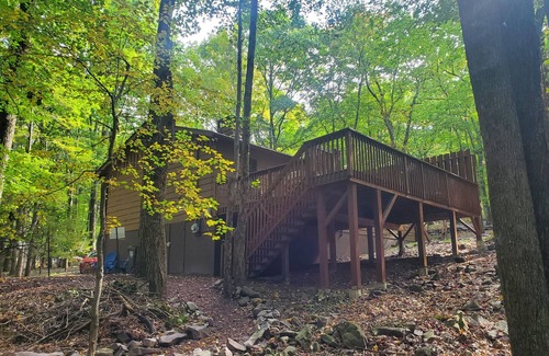 Lake Harmony Cabin | Poconos Lake Harmony fall is the most beautiful season in the mountains!nnnn