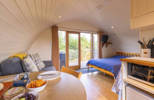 Llangammarch Wells House | Pod3 Otter Powys River Glamping Pods Builth Wells Wales