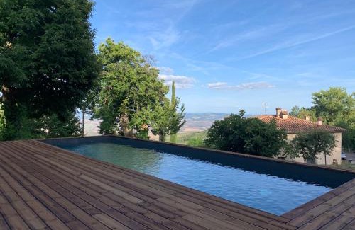 Abbadia San Salvatore Villa | Podere del Piccini con piscina in val d Orcia Toscana