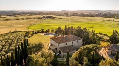 Asciano Villa | Podere Viepri - Villa in esclusiva nei Colli Senesi con Vasca idromassaggio
