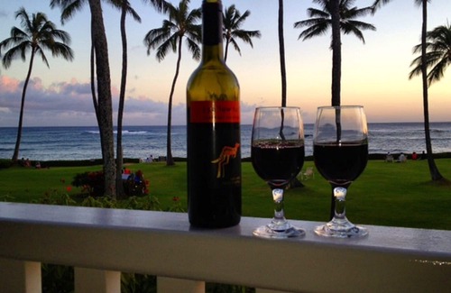 Poipu Condo | Poipu Beach Top Floor Prime Ocean View Condo w/Pool, Tennis, Exercise Room