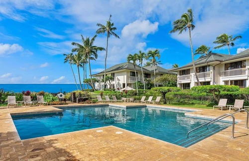 Poipu Condo | Poipu Kapili 24 By Parrish Kauai- ocean views, walkable to shops & dining, best