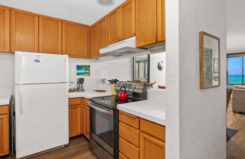 Poipu Condo | Poipu Makai A1 By Parrish Kauai - hear the waves in this oceanfront condo near b